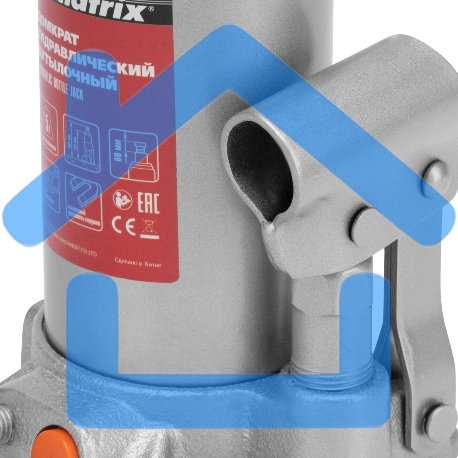 Домкрат гидравлический бутылочный, 3 т, h подъема 178–343 мм, в пласт. кейсеMatrix-10