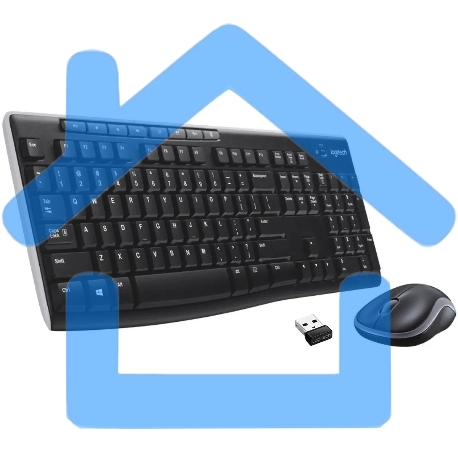 Комплект клавиатура + мышь Logitech MK270 русская раскладка-3