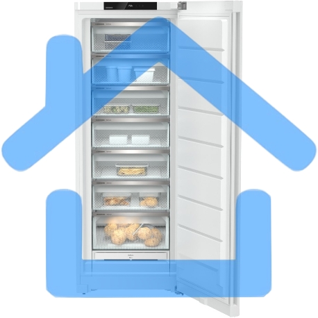 Морозильная камера Liebherr FNd 7227-22 001 белый, 358л, 7 ящиков-5