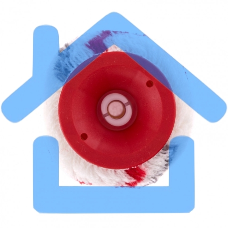 Валик сменный Matrix НЕЙЛОН, 180 мм, ворс 12 мм, D 48 мм, D ручки 8 мм-3