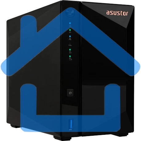 Система хранения данных ASUSTOR AS3302T V2/ASUSTOR/2 BAY/EU-4