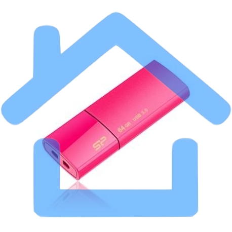 Флешка USB R/W 64Gb Silicon Power Blaze B05, USB 3.0, Розовый-4