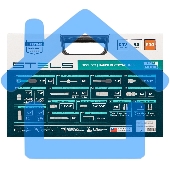 Набор инструментов 94 предмета, 12 гранные головки Stels