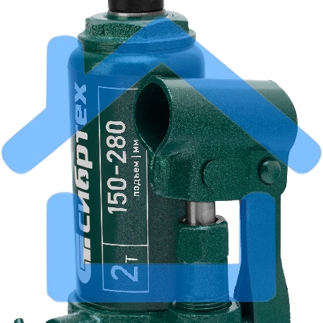 Домкрат гидравлический Сибртех бутылочный, 2т, 150-280мм-14