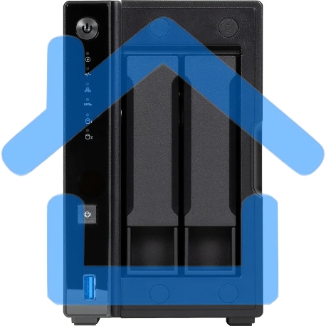 Система хранения данных ASUSTOR AS3302T V2/ASUSTOR/2 BAY/EU-7