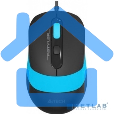 Комплект клавиатура + мышь A4Tech Fstyler F1010 клав:черный/синий мышь:черный/синий USB Multimedia-3
