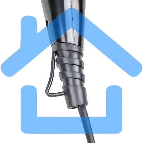 Фен для волос Galaxy Line GL 4334, черный, 2100 Вт, 2 скорости потока воздуха, 3 температурных режима, функция 