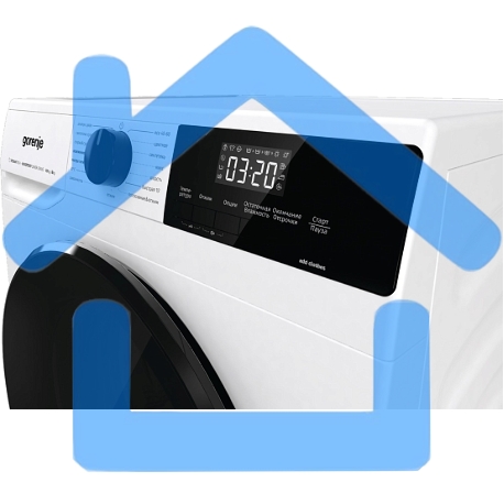 Стирально-сушильная машина Gorenje W1D2A164ADS (20010443) белый загр. фронтальная макс.: 10 кг 1400об/мин класс: А-10