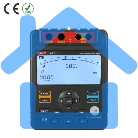 Тестер сопротивления изоляции UNI-T UT512