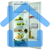 Холодильник Pozis RS-416 белый глянц. однокамерный 186/22 л морозилка сверху