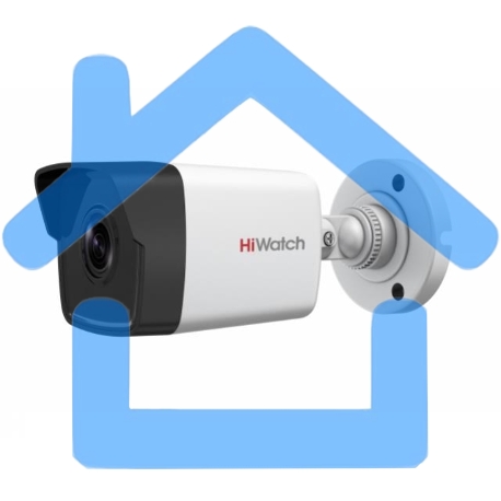 Камера видеонаблюдения IP HIWATCH 4MP BULLET DS-I400(D)(2.8MM)-26