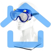 Очки защитные закрытого типа с непрямой вентиляцией, поликарбонат Россия Сибртех