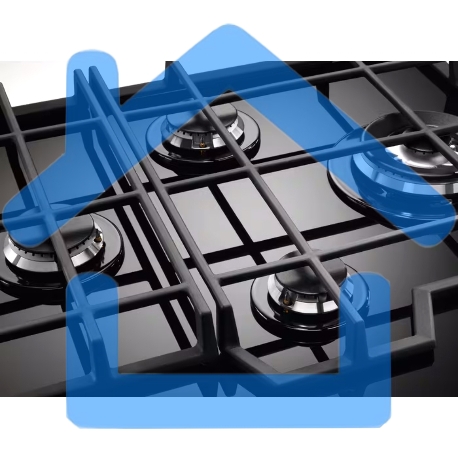 Газовая варочная поверхность Electrolux KGG6456K черный-7