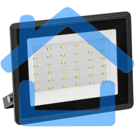 Прожектор Iek LPDO601-50-40-K02 СДО 06-50 светодиодный черный IP65 4000 K IEK