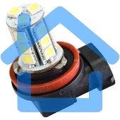 Лампа автомобильная светодиодная Sho-Me H11-18SMD H11 12В (упак.:2шт)