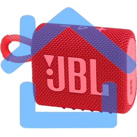 Портативная акустика JBL GO 3, красный-17
