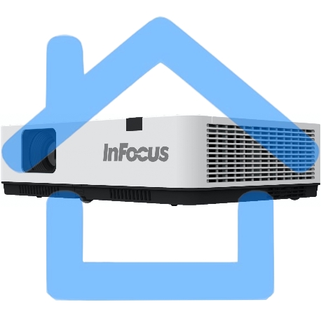Проектор INFOCUS IN1024 3LCD, 4000 lm, XGA (1024x768), 50000:1, 1.481.78:1,3.5мм in,Composite video,Component,VGA IN х2, HDMI IN, Audio in(RCAх2), USB-A, USB B х2, VGA out, Audio 3.5мм out, лампа 20000ч.(ECO mode), RJ45,RS232, 1x16W, 31дБ, 3,3 кг-3