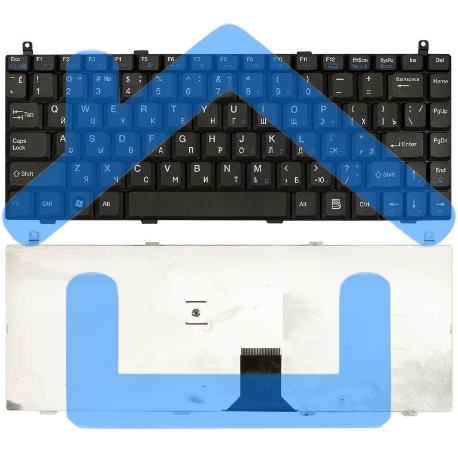 Клавиатура для ноутбука Lenovo F30 F30A черная-3