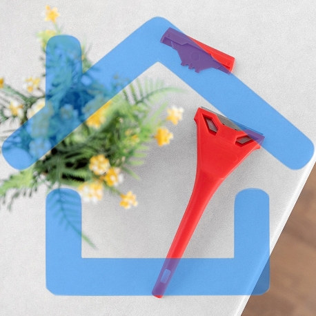 Скребок с фиксированным лезвием пластик Rexant-2