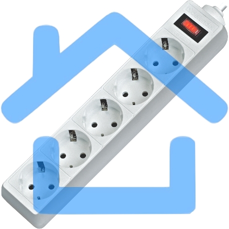 Сетевой фильтр Defender Фильтр ES, 3.0м, 5 розеток белый-9