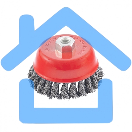 Щетка Matrix для УШМ, 100 мм, М14, 