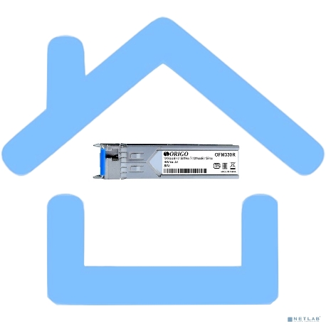 Трансивер ORIGO OFM330R/3KM/B1A WDM SFP-трансивер, 1000Base-BX-U (Simplex SC), Tx:1310 нм, Rx:1550 нм, одномод, до 3км-1