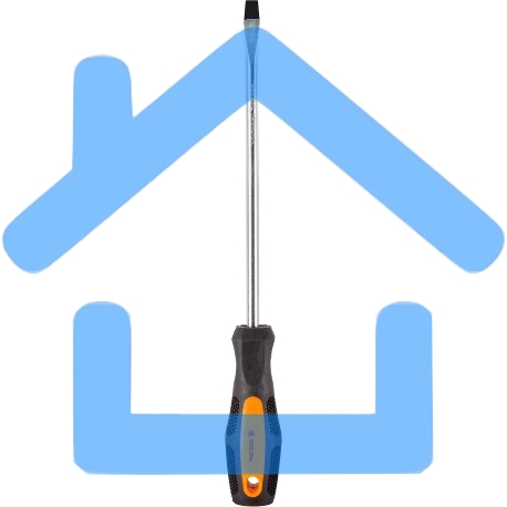 Отвертка шлицевая SL8, 200 мм-4