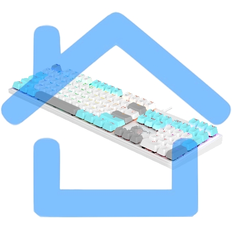 Клавиатура A4Tech Bloody S510N проводная USB белый-4