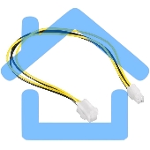 Удлинитель питания Cablexpert CC-PSU-7,ATX 4-Pin M/F, длина 0,3м