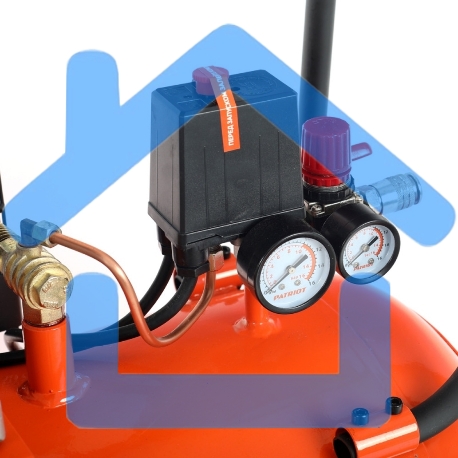 Компрессор поршневой Patriot PTR 100-440I масляный 440л/мин 100л 2200Вт оранжевый-8