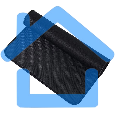 Коврик для мыши Acer OMP211 Средний черный 350x280x3мм-5