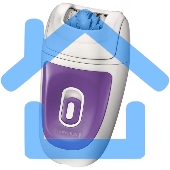 Эпилятор Remington EP7010, 2 скорости, щетка д/очистки, с возможностью промывки, фиолетовый/белый