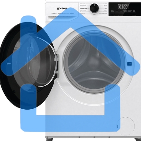 Стирально-сушильная машина Gorenje W1D2A164ADS (20010443) белый загр. фронтальная макс.: 10 кг 1400об/мин класс: А-11