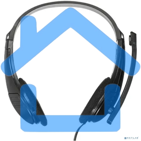 Наушники с микрофоном Oklick HS-M150 черный 2.2м накладные оголовье (NO-003N)-3