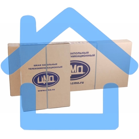 Шкаф телекоммуникационный напольный 18U (600x600) дверь металл (2 места), ШТК-М-18.6.6-3ААА-12