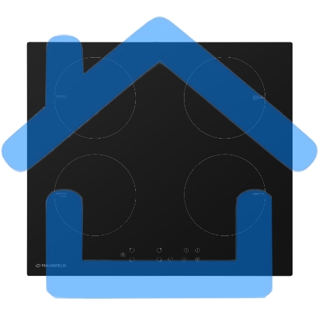 Индукционная варочная поверхность Maunfeld EVI.594-BK черный-27
