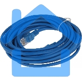 Патч-корд Premier PP12-5M/B 1000Гбит/с UTP 4 пары cat5E CCA molded 5м синий RJ-45 (m)-RJ-45 (m)