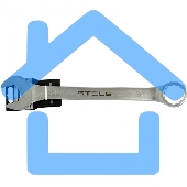 Ключ комбинированный, 36 мм, CrV, матовый хром Stels