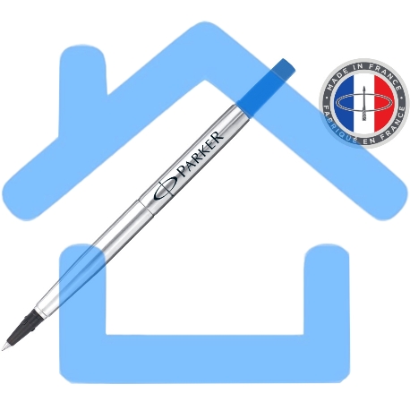 Стержень роллер Parker Quink Z01 (CW1950311) M 0.7мм, синие чернила, без упаковки-1