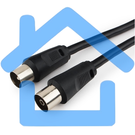 Кабель телевизионный Cablexpert, CCV-515-5M, Coaxial M/F, 5м-2