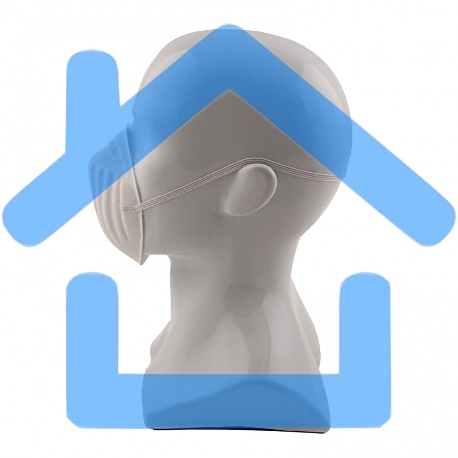 Маска техническая, формованная, 5 шт. Сибртех-2