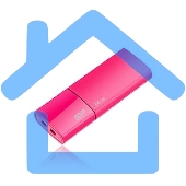 Флешка USB Silicon Power USB  8Gb Ultima U05 SP008Gb,UF2U05V1H USB 2.0, Peach