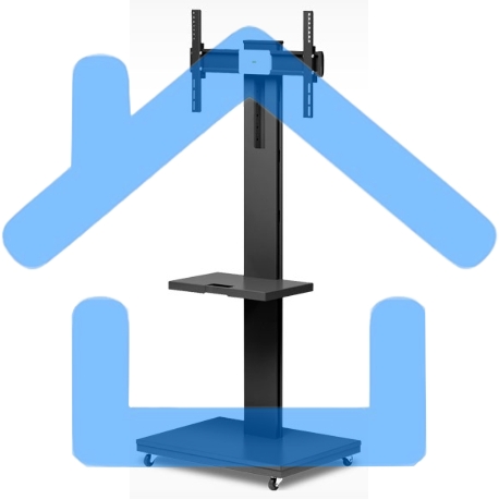 Подставка для телевизора Holder PR-106 черный 26