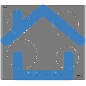 Индукционная варочная панель Korting HI 64560 BGR