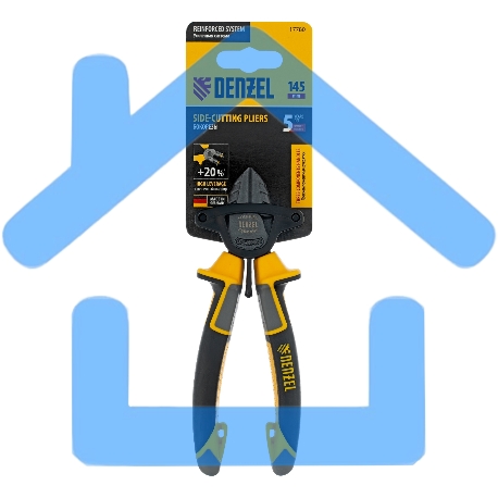 Бокорезы 145 мм, трехкомпонентные рукоятки Denzel-9