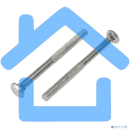 Болт мебельный KRANZ DIN 603, 8х100, короб (25 шт./уп.)-1