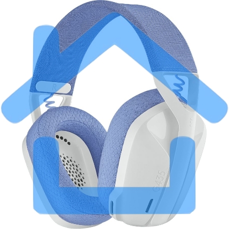 Гарнитура Logitech Headset G435 LIGHTSPEED Wireless Gaming WHITE - Retail-13