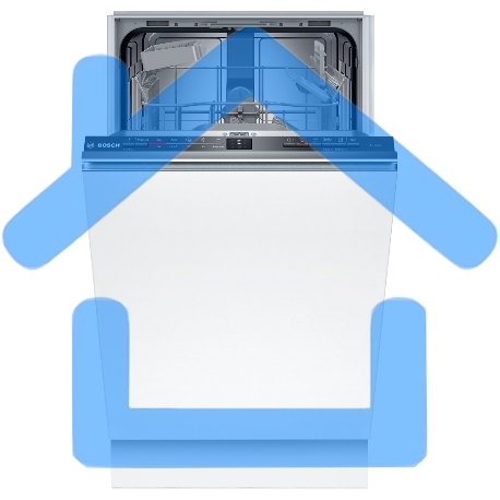 Встраиваемая посудомоечная машина Bosch SPV2HKX42E, черный, 44.8 см, 10 компл., 46 дБ, класс E-3