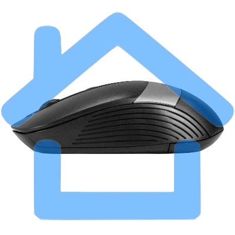 Мышь беспроводная ExeGate Professional Standard FG-10 черный, 1200 dpi, радиоканал, USB, кнопки - 4-5