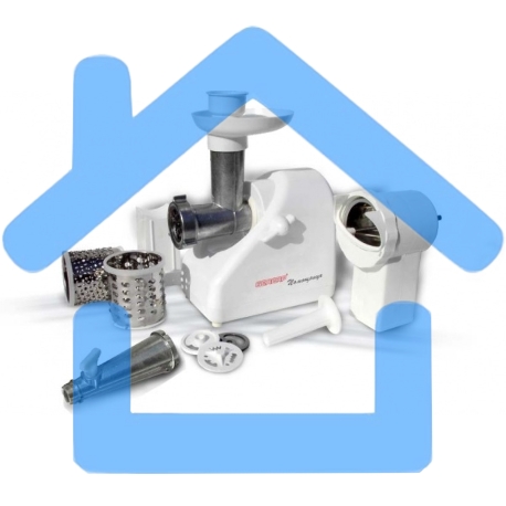 Мясорубка Белвар Помощница КЭМ-36/220-4-33, 1000 Вт, насадка для теста, колбас, шинковка, соковыжималка реверс-1